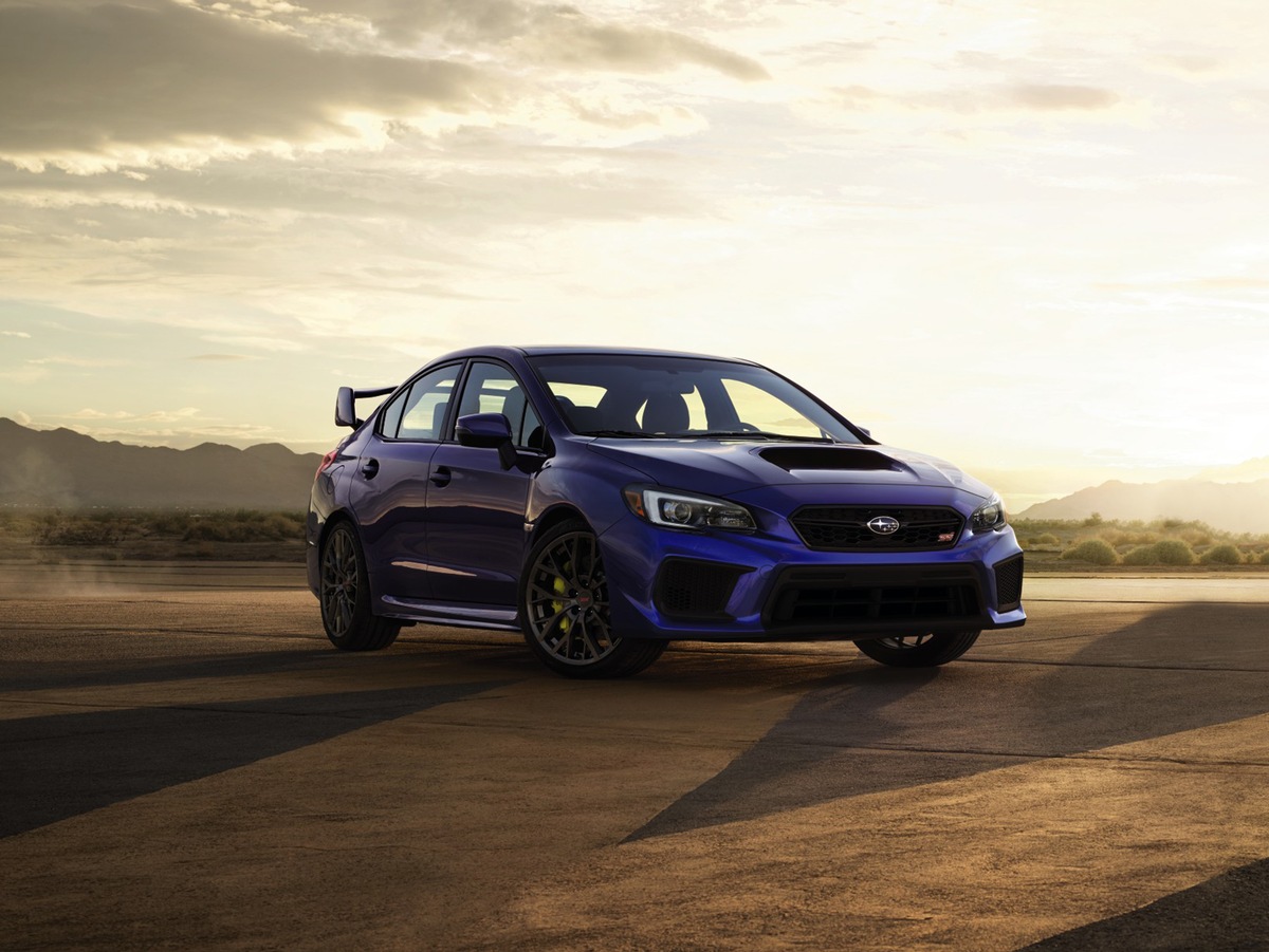 Neuer Subaru WRX und WRX STI für den US-Markt feiern Premiere auf der Detroit Motor Show