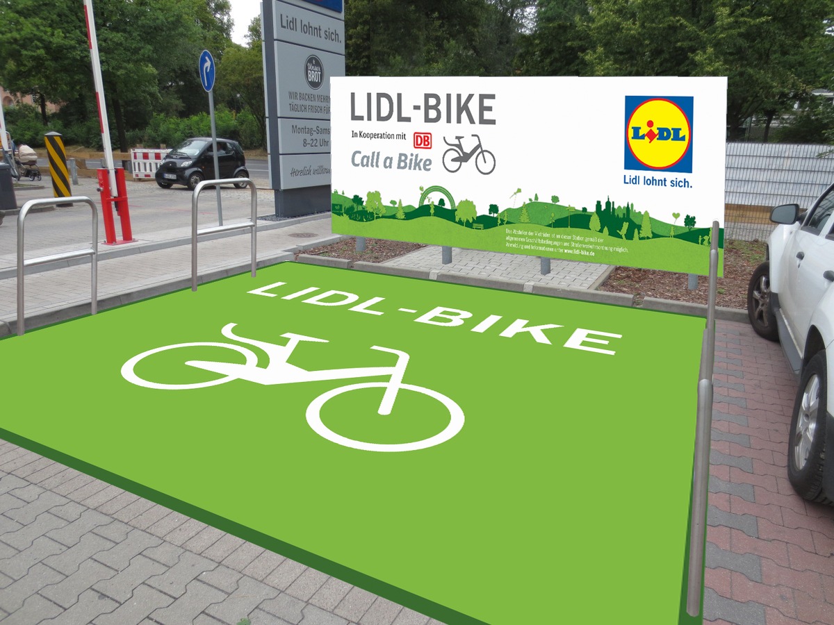 Lidl-Bike startet am 5. März in Berlin / 3.500 Lidl-Bikes für Berlin - Rückgabe innerhalb des S-Bahn-Ringes an jeder Straßenecke möglich - Eröffnungsveranstaltung am Berliner Hauptbahnhof (FOTO)