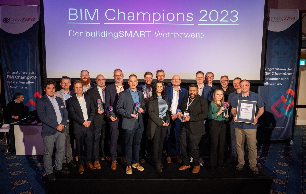 buildingSMART Deutschland kürt BIM Champions 2023