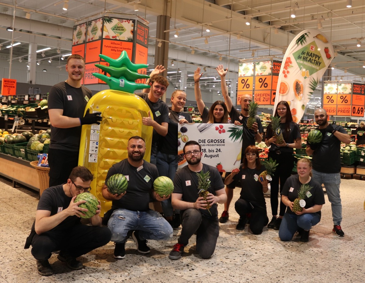 Kaufland-Auszubildende leiten Frischebereiche ihrer Filialen