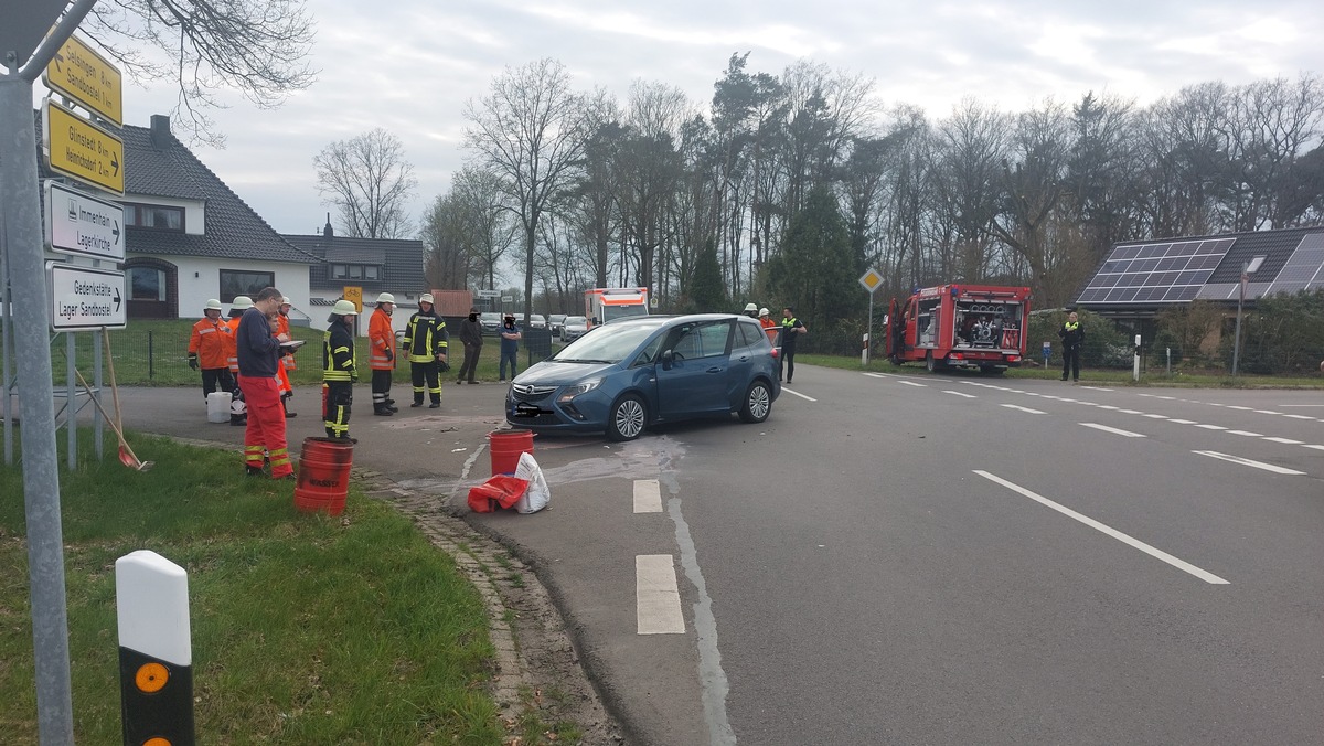 FW-ROW: Unfall endet glimpflich