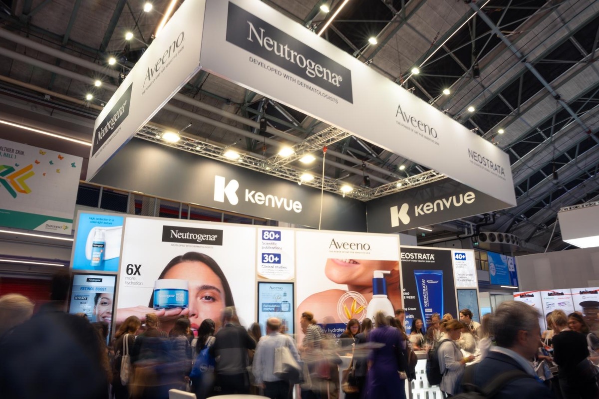 Kenvue feiert Premiere auf dem Kongress der Europäischen Akademie für Dermatologie und Venerologie mit zwei der bekanntesten Marken Aveeno® und Neutrogena®