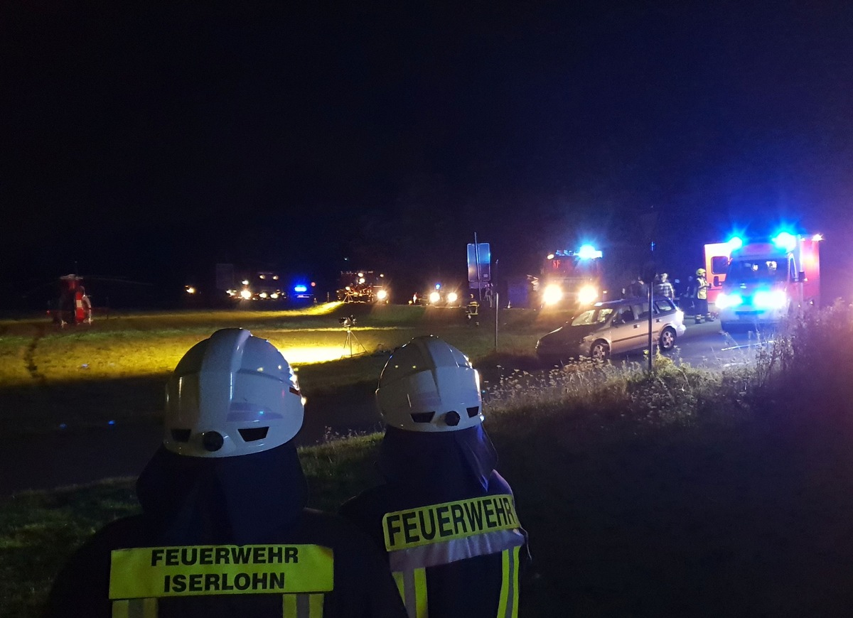 FW-MK: Rettungshubschraubereinsatz