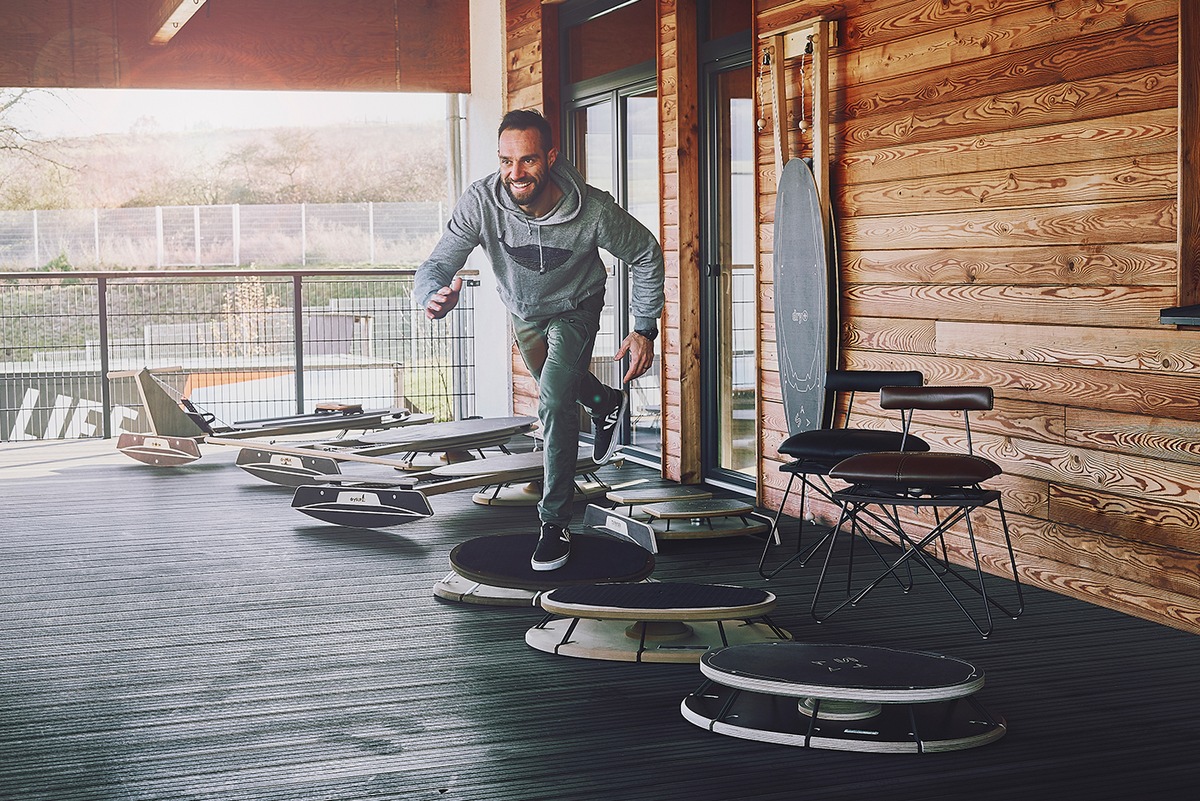 Sensoboard - Fitness zu Hause - Jetzt als Outdoor-Variante