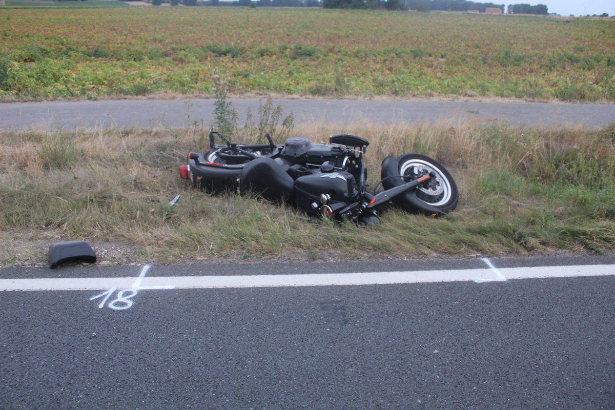 POL-DN: Tödlicher Unfall auf B57