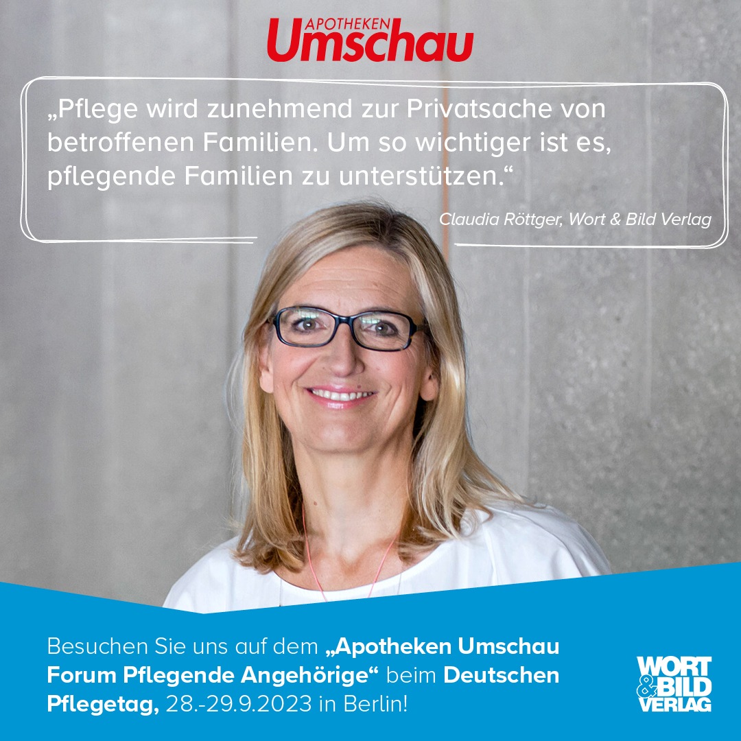 Deutscher Pflegetag 2023: &quot;Angehörige stemmen einen Großteil der Pflege - aber was ist dieses Engagement der Gesellschaft wert?&quot;