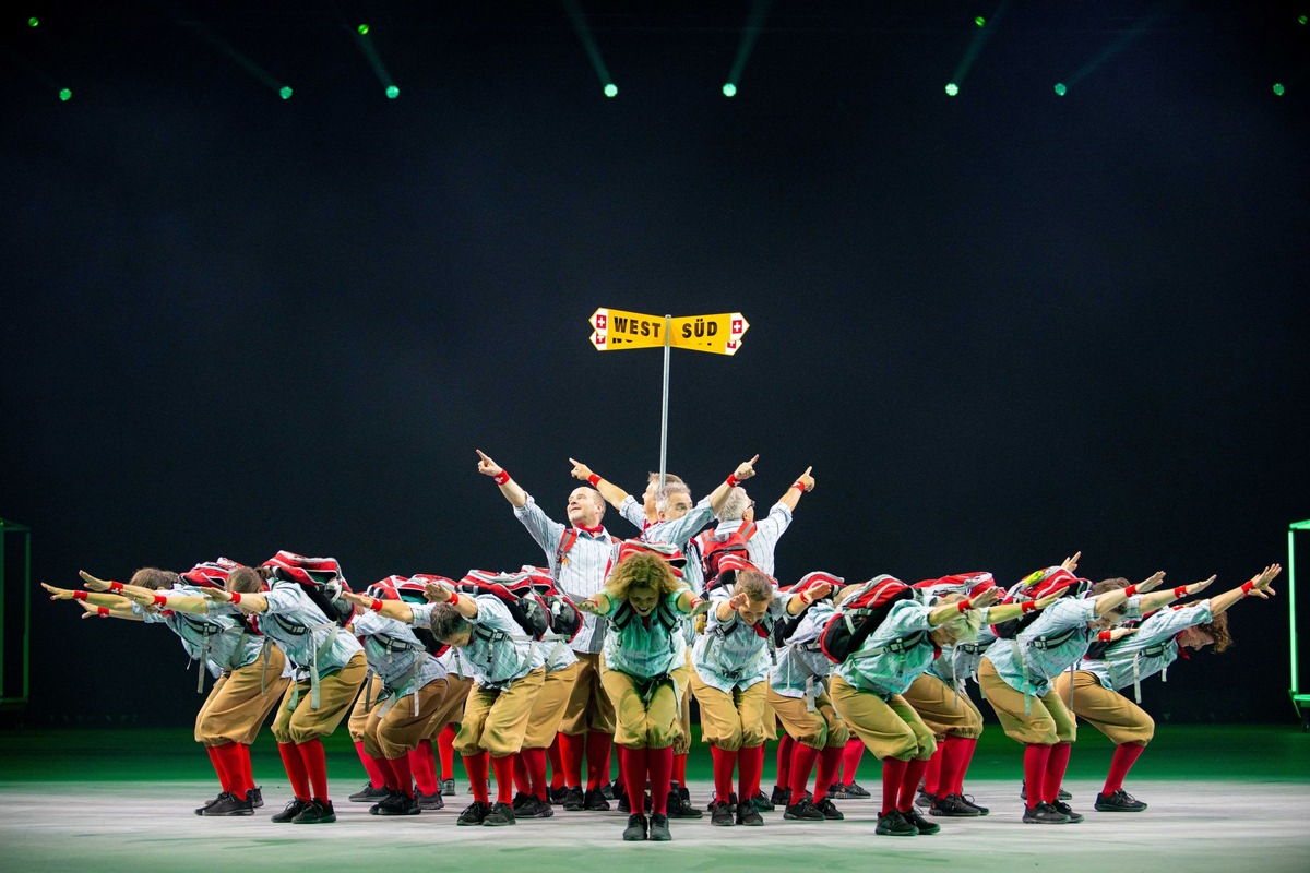 World Gymnaestrada in Amsterdam als touristische Meister-Choreografie