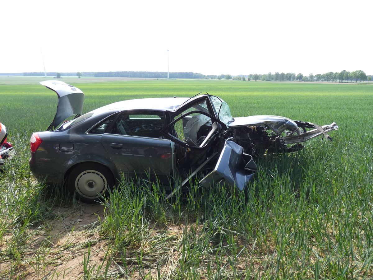 POL-CE: Von Fahrbahn abgekommen und schwer verletzt