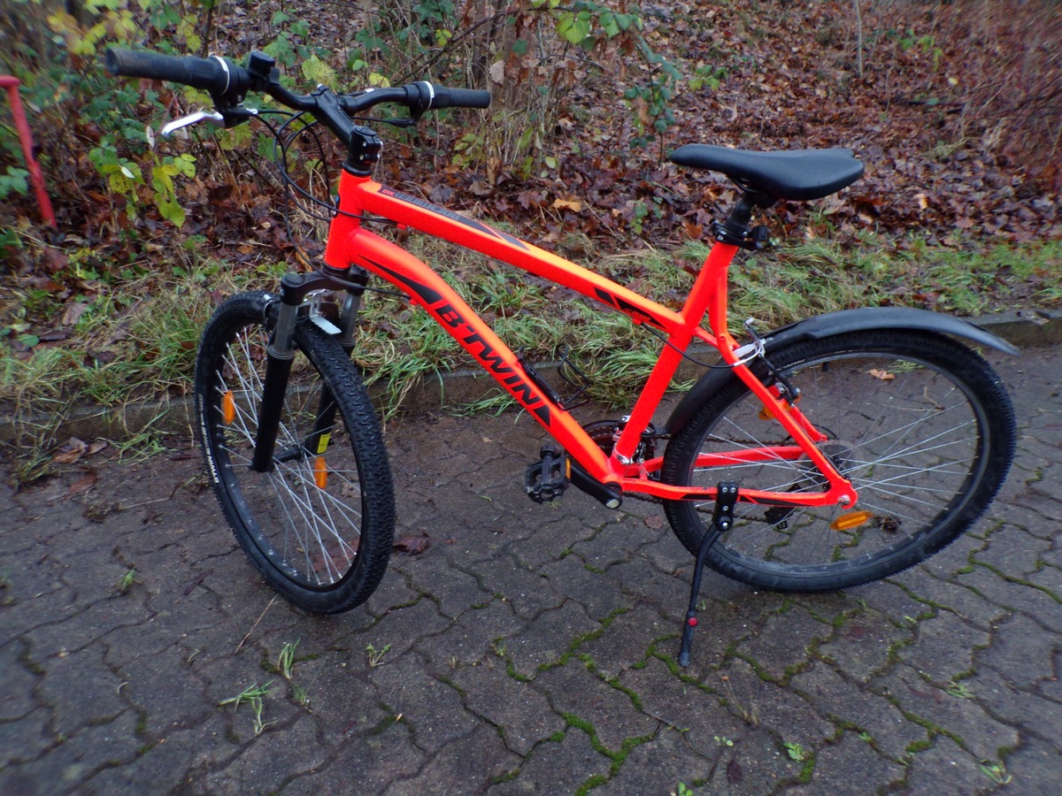 POL-HI: Aufgefundenes Mountainbike