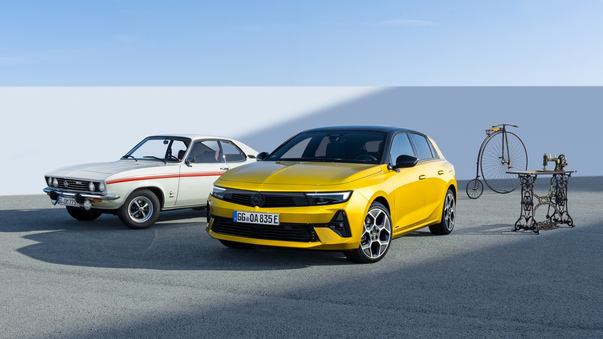 Opel feiert Geburtstag: 160 Jahre Innovationen für Millionen