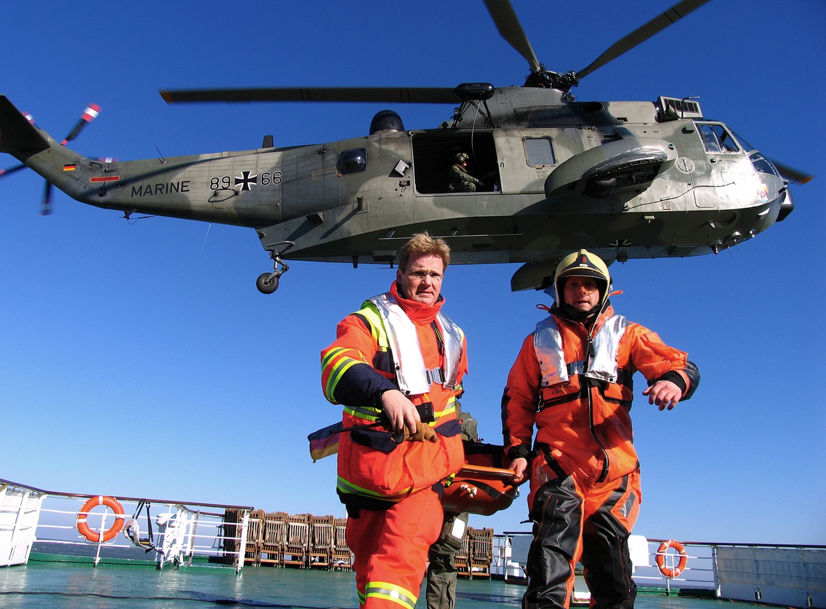 Deutsche Marine - Pressemeldung: Erfolgreiche Bilanz der Marine-Luftretter