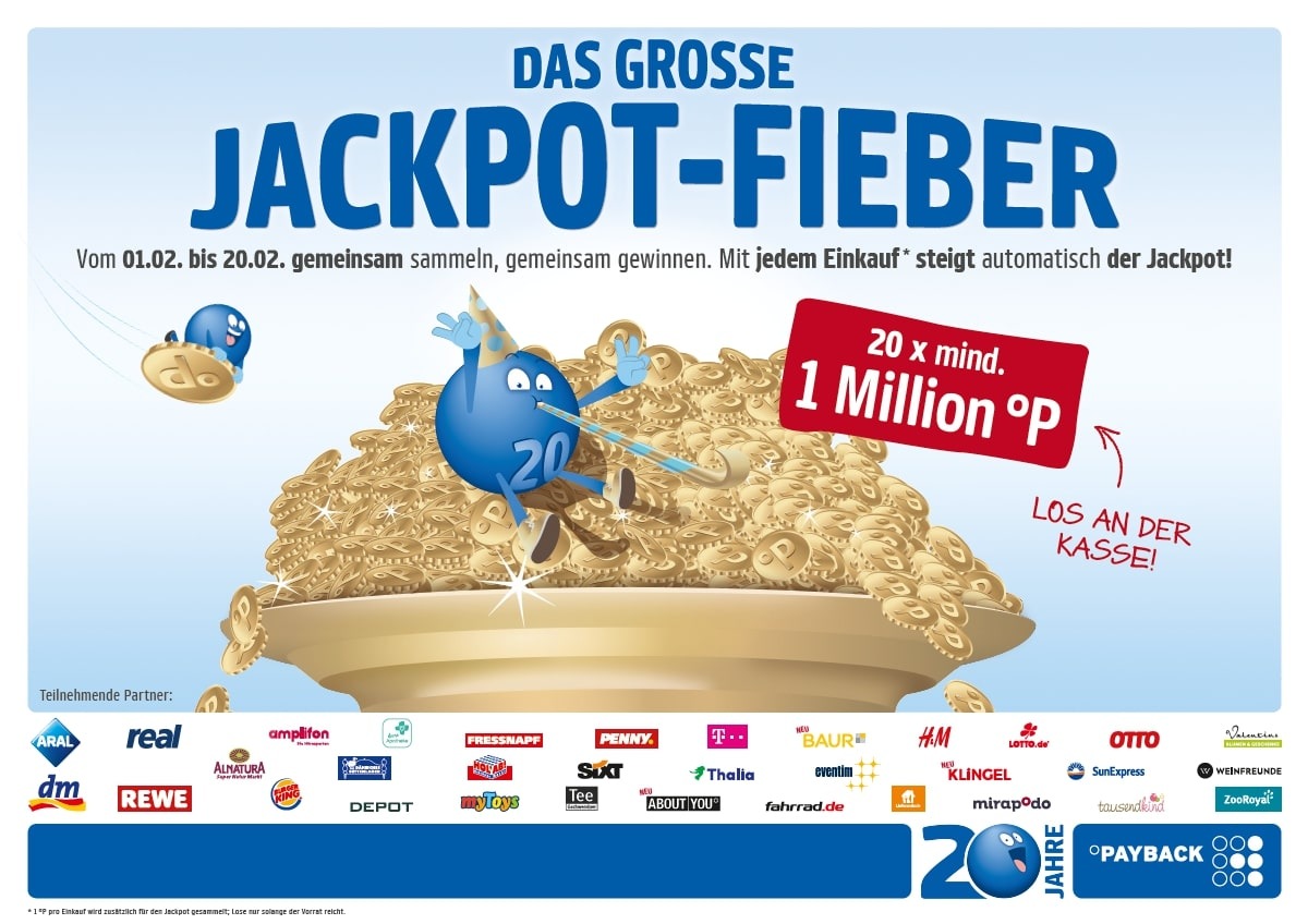 PAYBACK startet das große &quot;Jackpot-Fieber&quot;