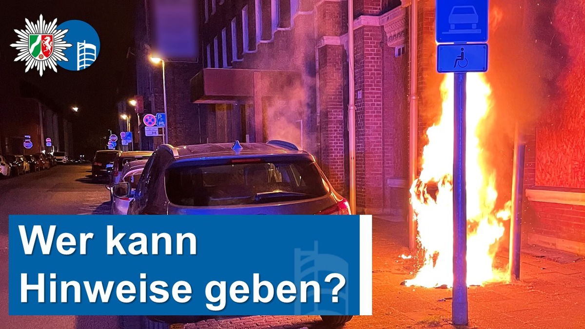 POL-OB: E-Roller im Vollbrand - Polizei bittet um Hinweise