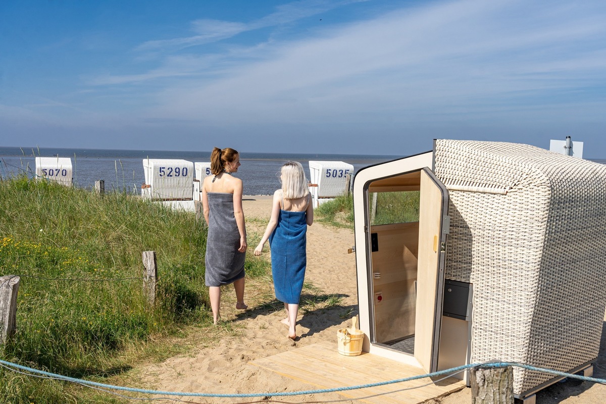 Ahoi Frühling! In Büsum startet die Strandkorbsaison