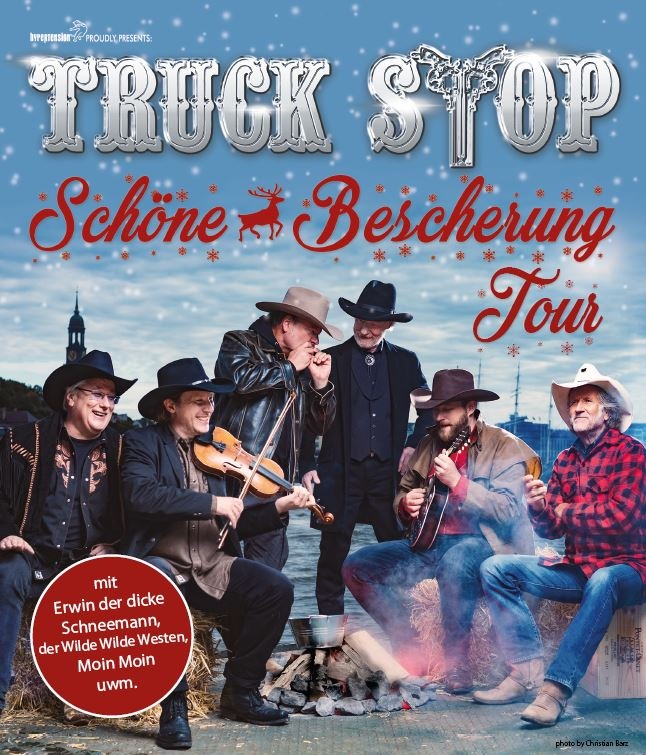 Europas erfolgreichste Country Band TRUCK STOP geht auf Weihnachtstour