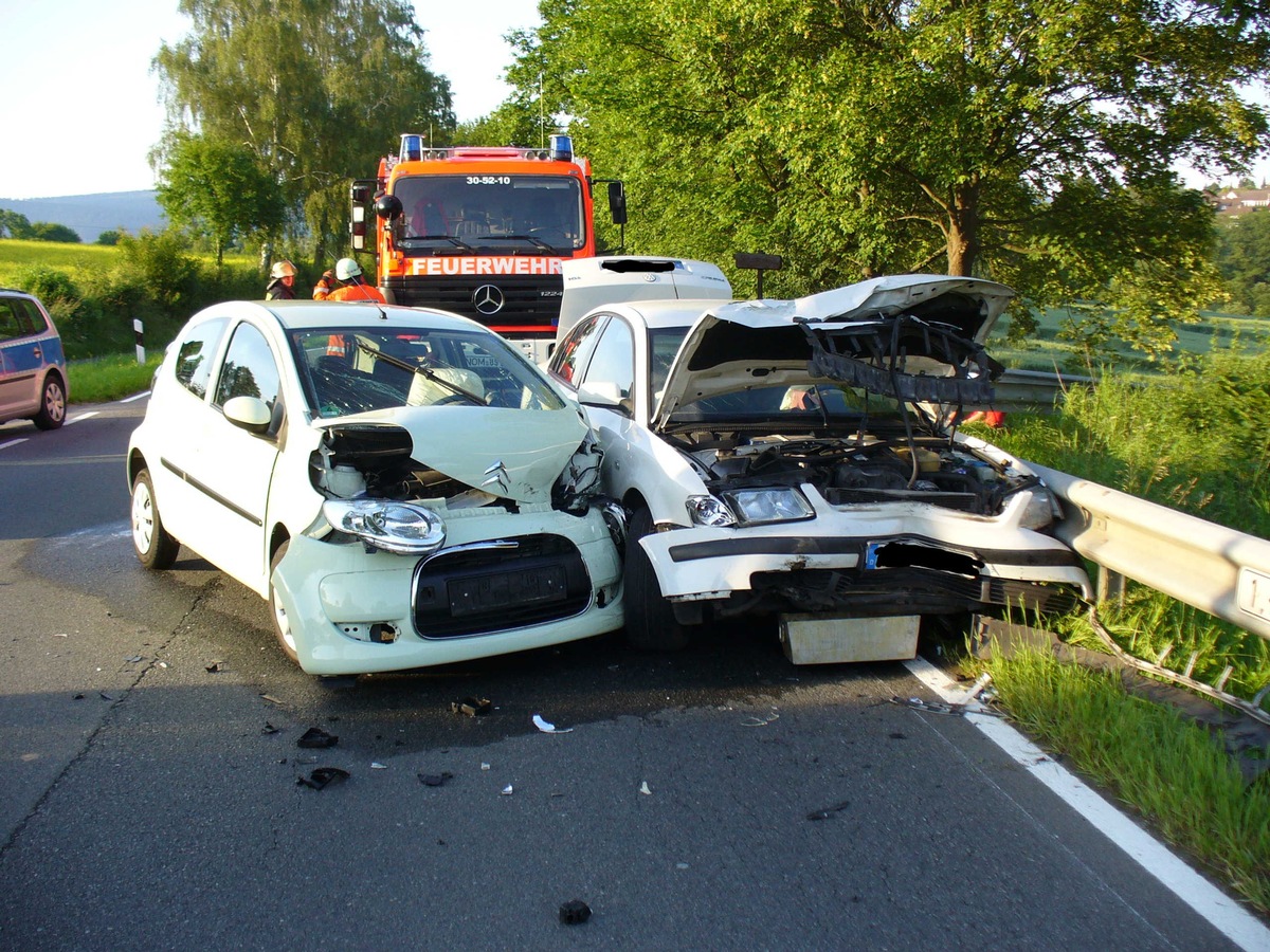 POL-NOM: Vorfahrt missachtet