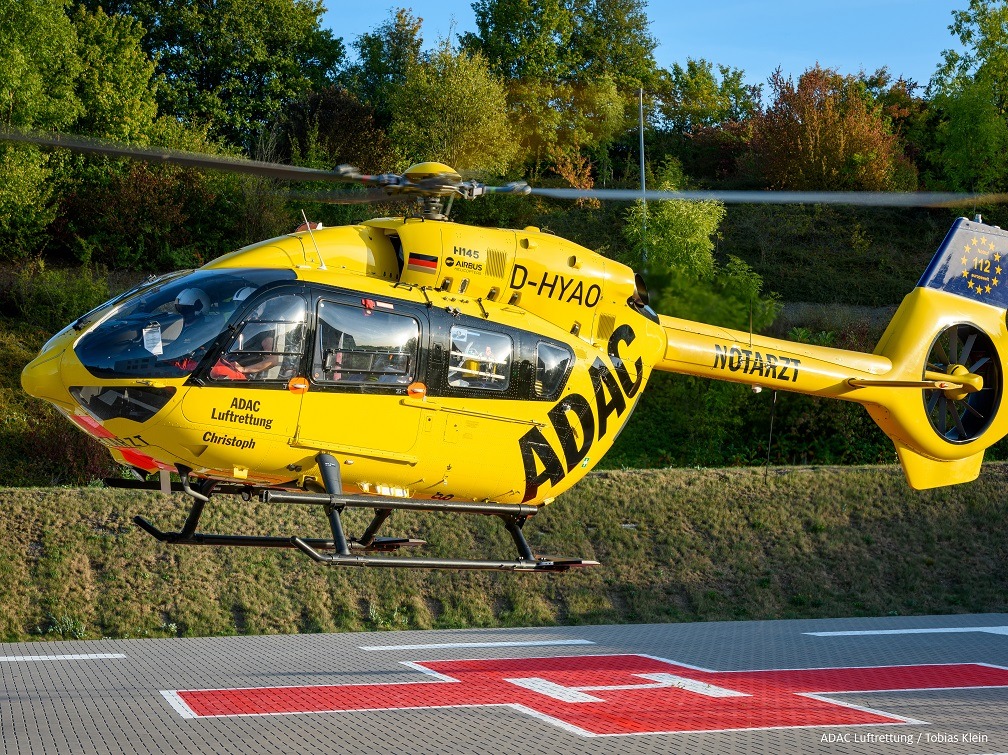 Ein Jahr Westpfalz: 'Christoph 66' fliegt 1519 Einsätze
