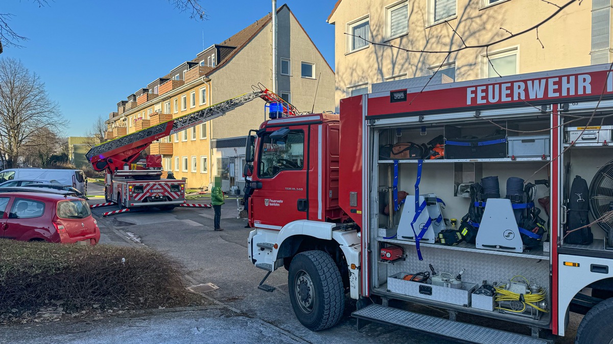 FW-MK: Fettbrand in Imbiss an der Westfalenstraße