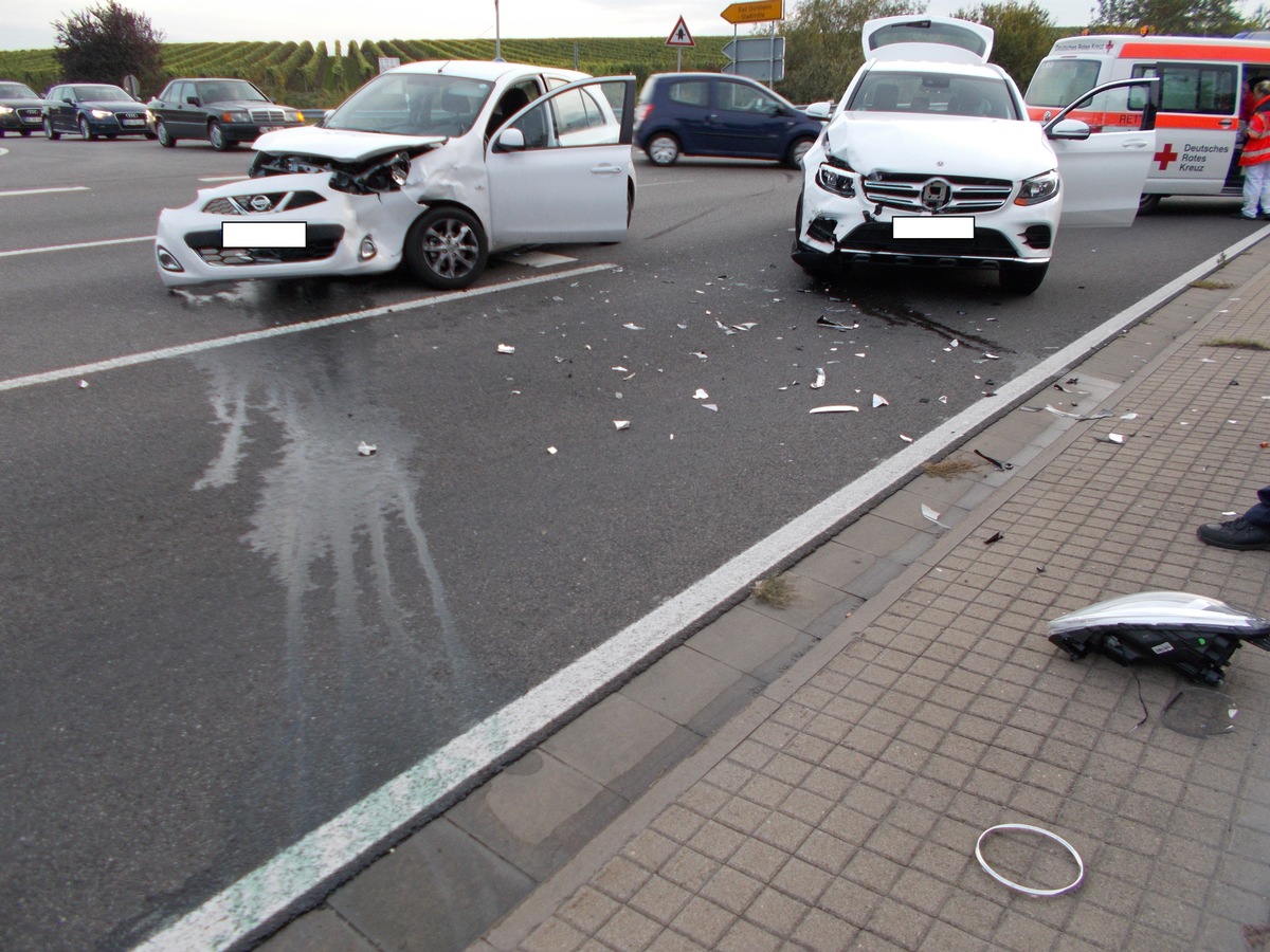 POL-PDNW: Verkehrsunfälle in Bad Dürkheim