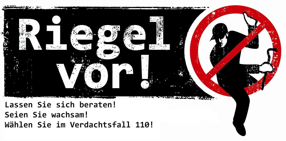 POL-NE: Tageswohnungseinbrecher unterwegs - Schieben Sie Einbrechern einen &quot;Riegel vor&quot; und lassen sich beraten