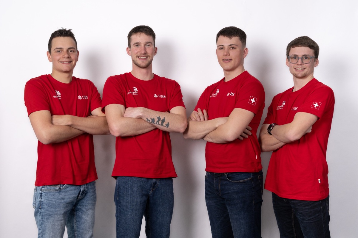 Vier Zentralschweizer vertreten die Schweiz an den EuroSkills 2023 in Danzig