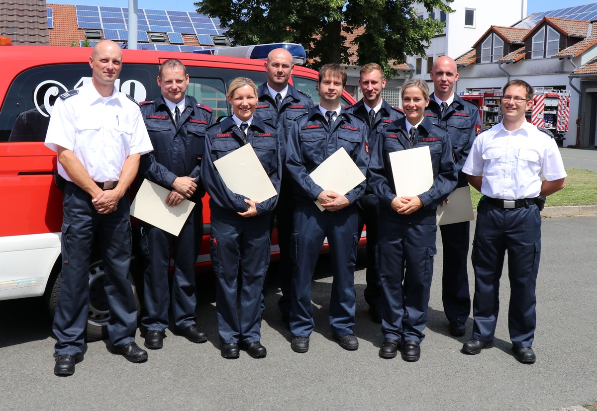 FW-MK: Beförderungen bei der Berufsfeuerwehr Iserlohn