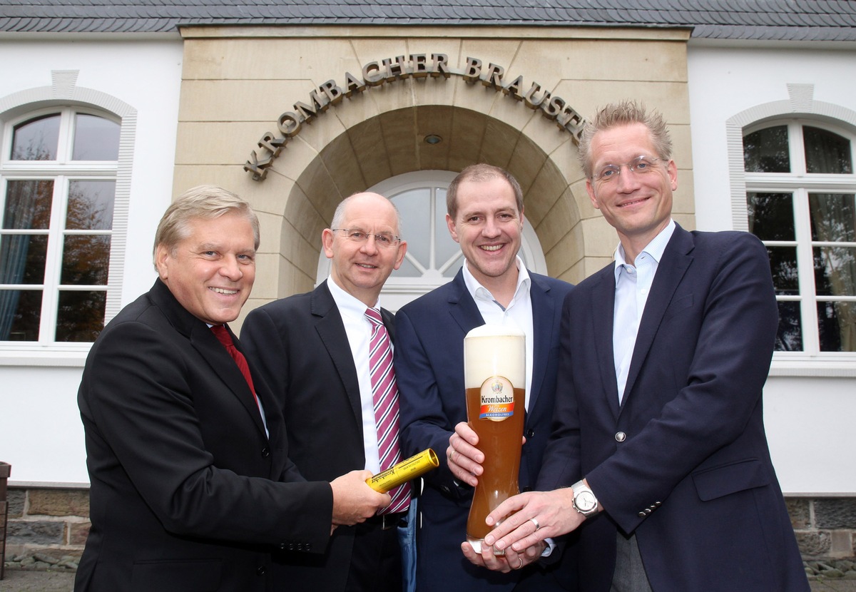 Krombacher Alkoholfrei - neuer Partner der Deutschen Olympiamannschaft