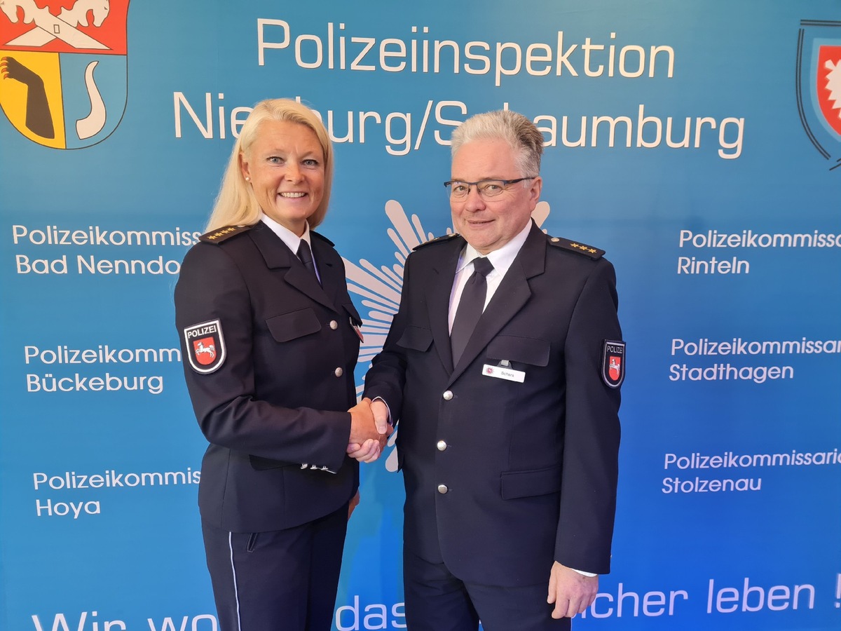 POL-GOE: Inspektionsleiter der Polizei Nienburg-Schaumburg offiziell in neues Amt eingeführt