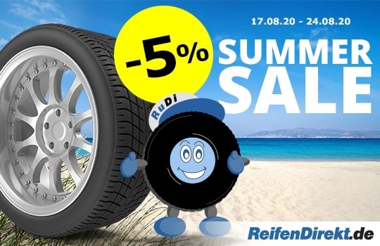 Jetzt Rabatte im Summer Sale sichern: Schnäppchen-Spätsommer bei ReifenDirekt.de und MotorradreifenDirekt.de