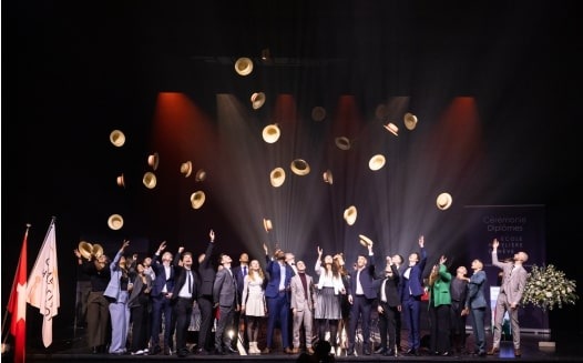 Cérémonie de remis des diplômes de l&#039;École Hôtelière de Genève