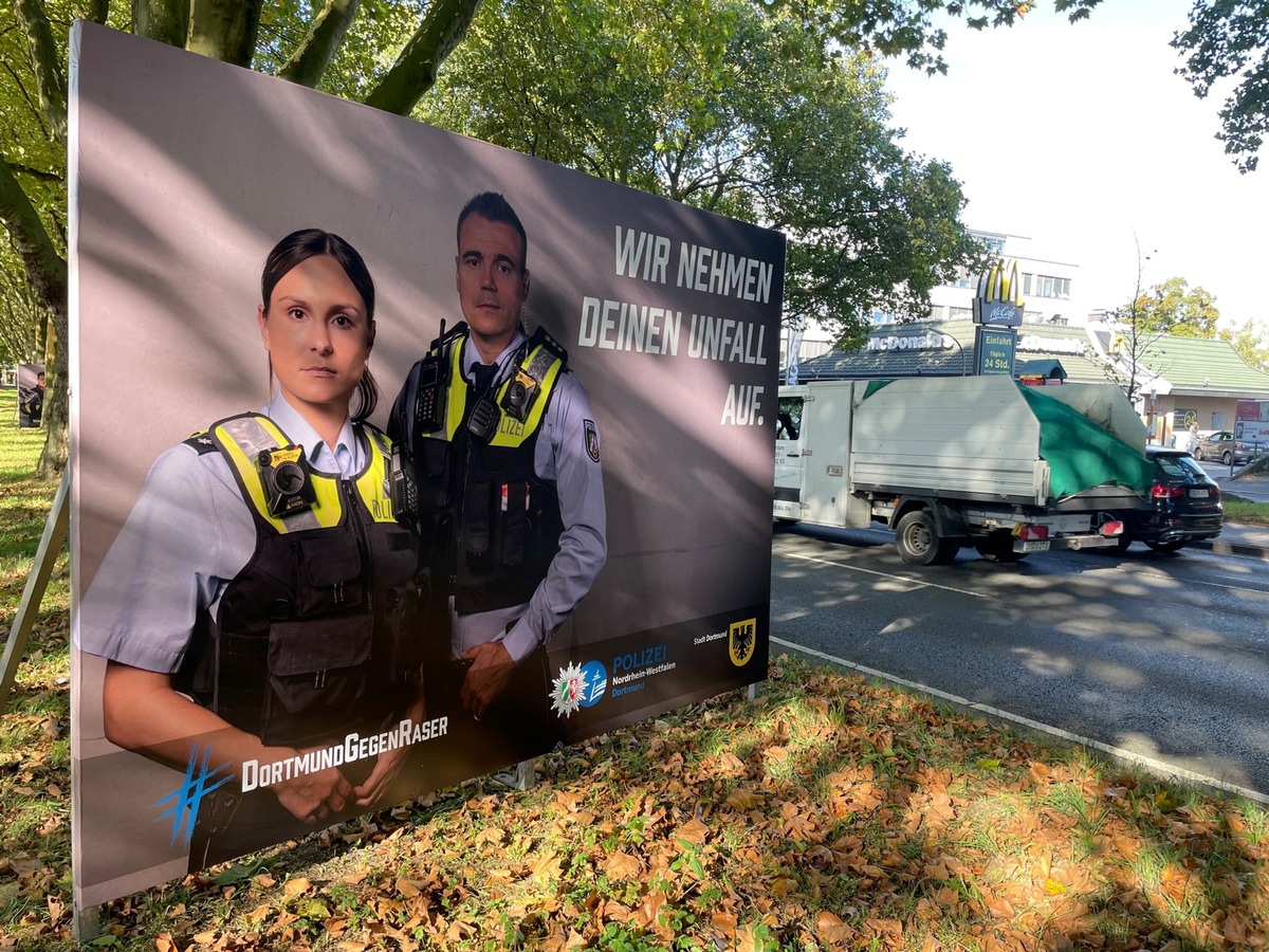 POL-DO: #DortmundGegenRaser: Gemeinsame Kampagne der Polizei Dortmund und Stadt Dortmund gegen illegale Autorennen