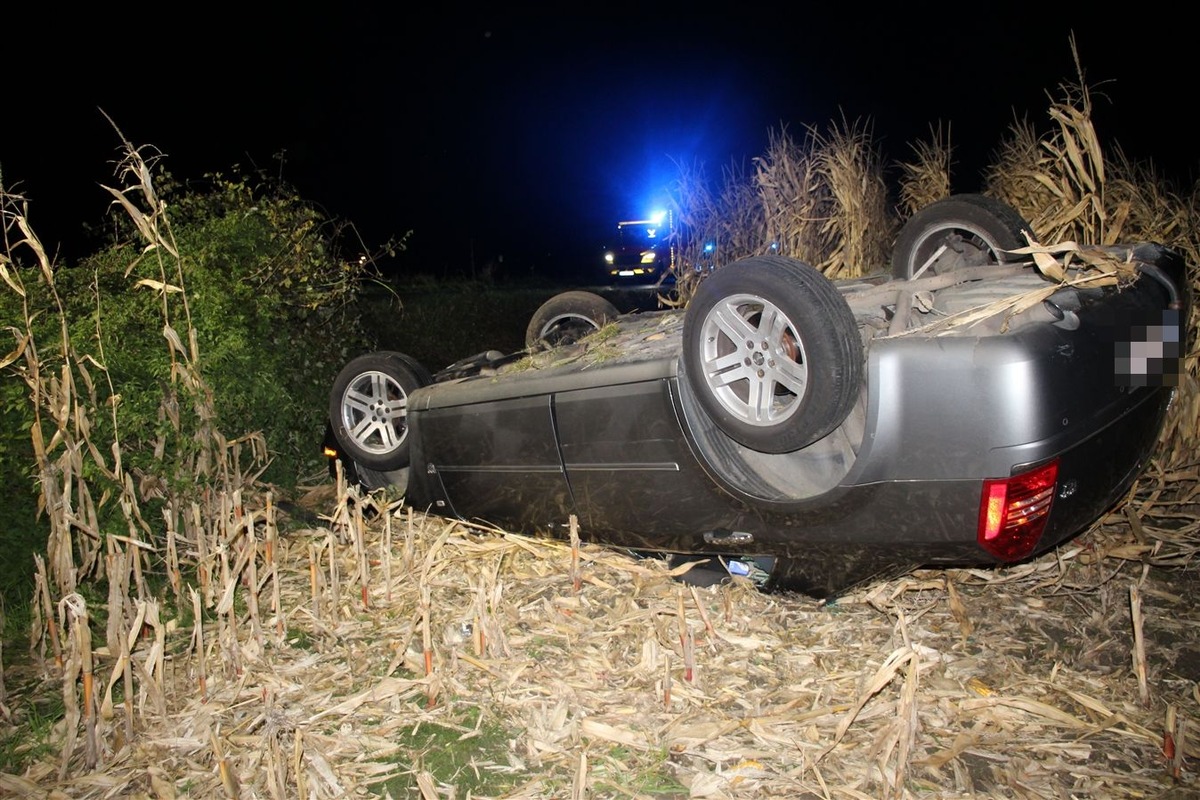 POL-COE: Coesfeld, Lette, Herteler/ Auto überschlägt sich