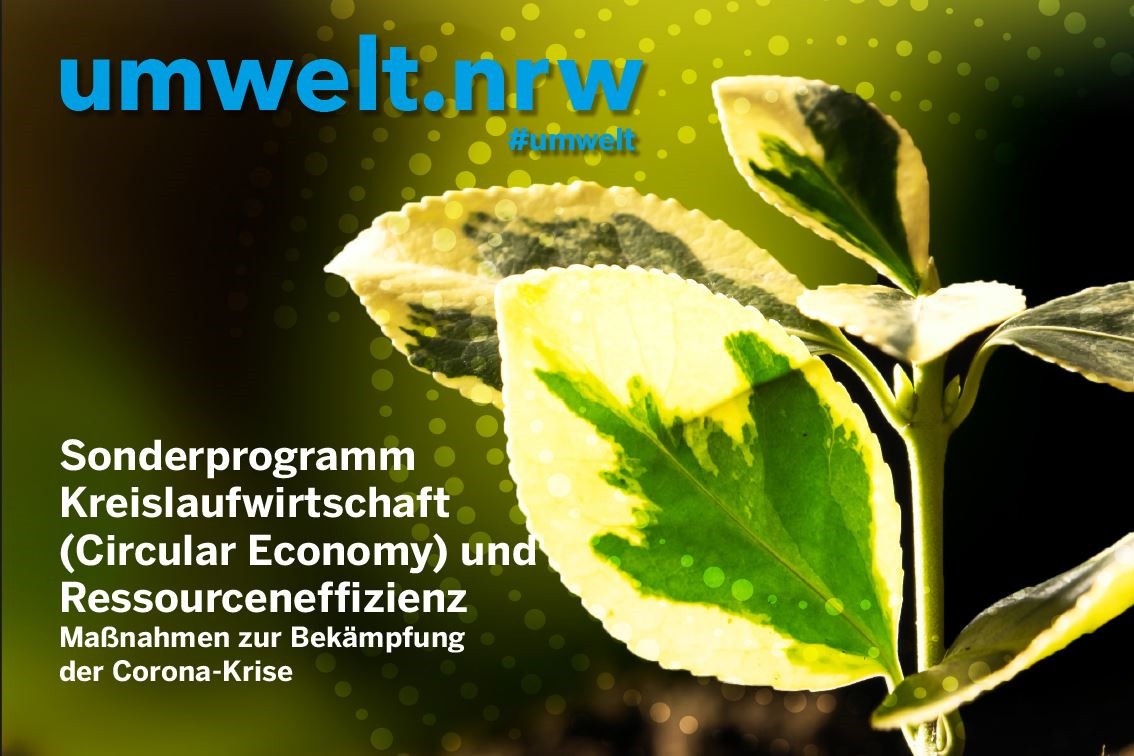 Pressemitteilung: Corona-Sonderprogramm: Unternehmen profitieren von höherer Förderquote bei Ressourceneffizienz-Beratung