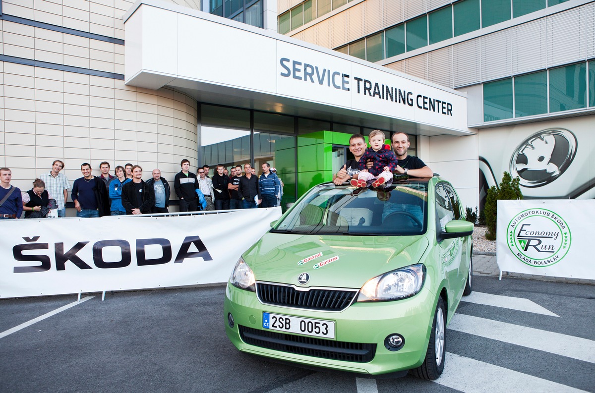 SKODA Citigo siegt mit nur 2,97 l/100 km (BILD)