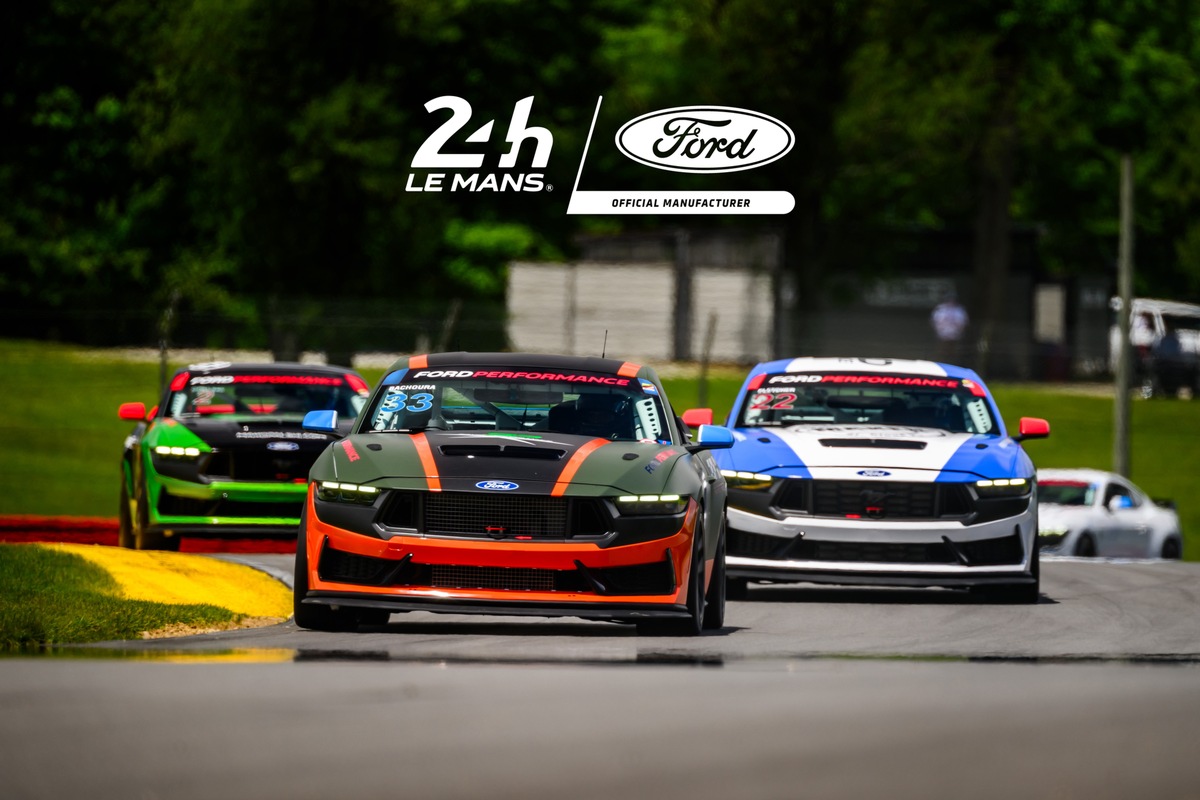 Ford setzt mit dem Mustang GT3 bei den 24 Stunden von Le Mans die lange Motorsport-Tradition der Marke fort