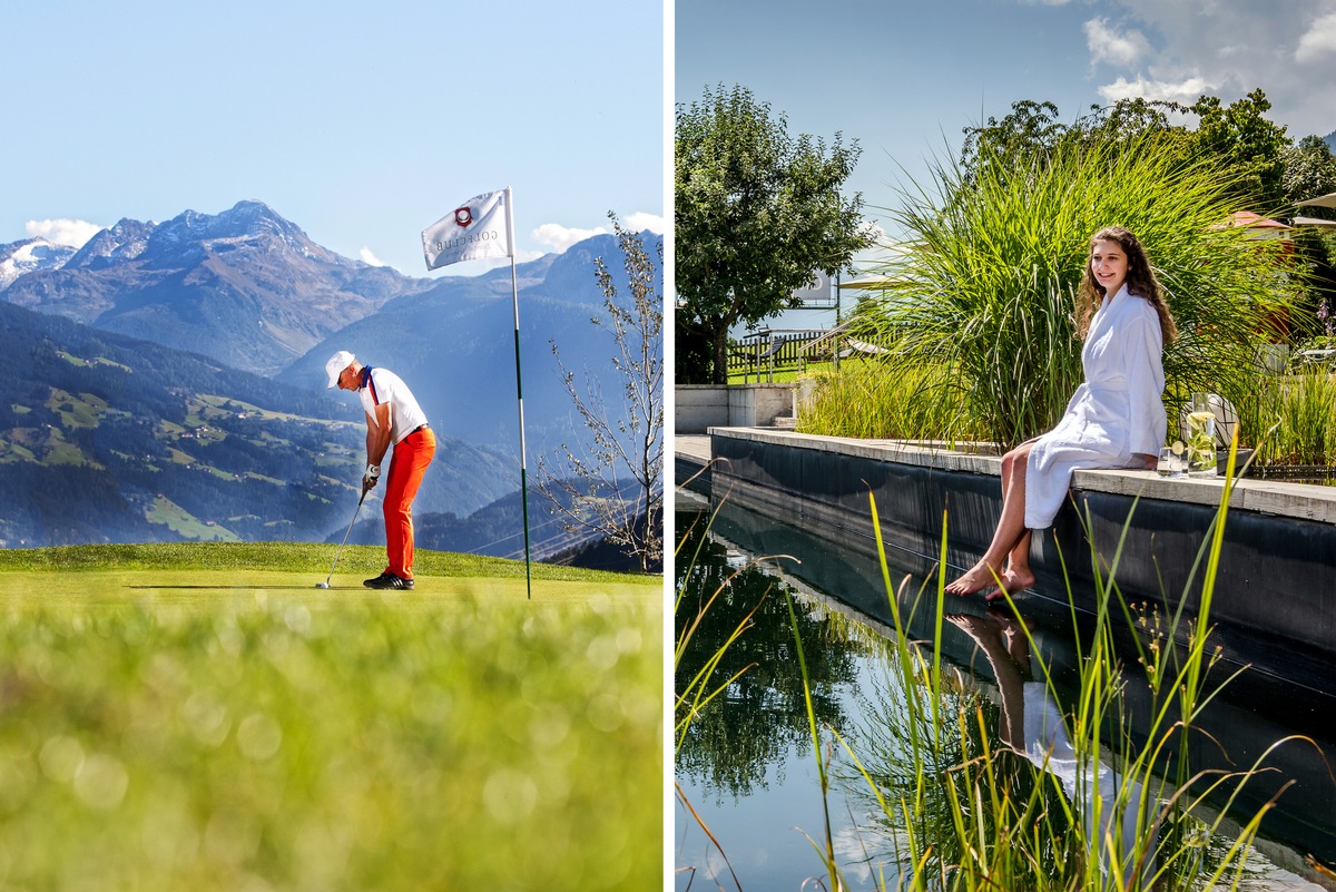 Vom Green ins Grün - Golf &amp; Wellness im Gartenhotel Crystal im Zillertal