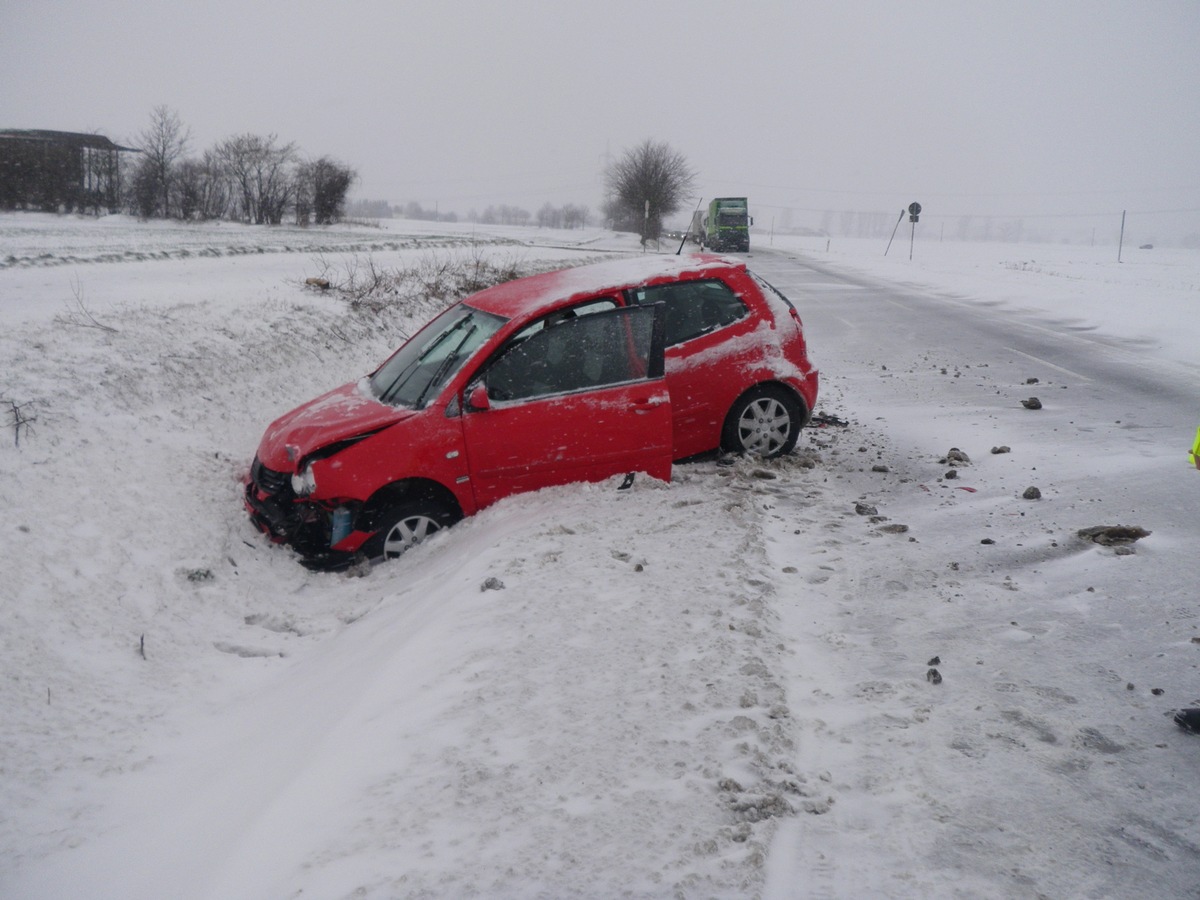 POL-DN: Der Winter kann nichts dafür