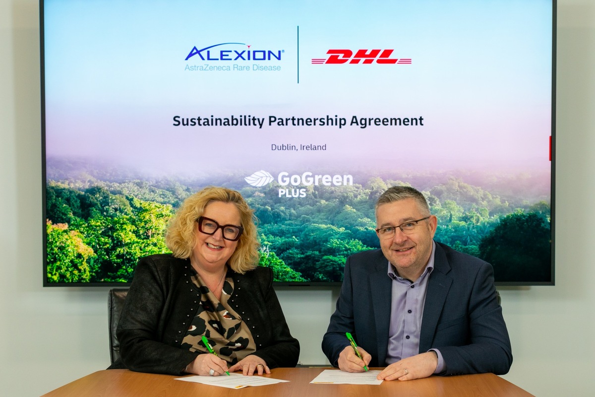 PM: Alexion und DHL Express setzen in Irland auf SAF für internationale Luftfrachtlieferung von Medikamenten / PR: Alexion and DHL Express Join Forces in Ireland’s First 100% Switch to SAF for International Air Delivery of Medicines