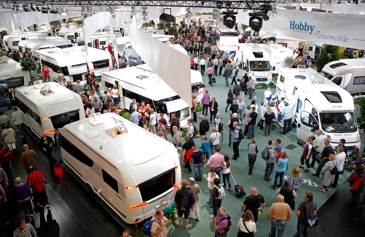 Caravan Salon Düsseldorf: Die Nr. 1 Messe für Reisemobile und Caravans (BILD)