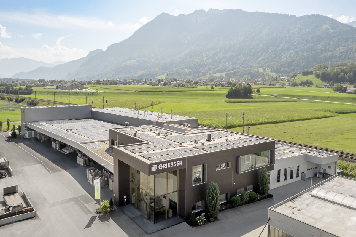 Griesser nimmt seinen nachhaltigen und modernen Neubau am Standort Nenzing in Betrieb