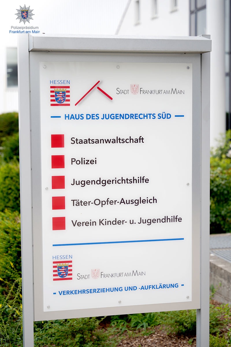 POL-F: 210728 - 0902 Frankfurt-Sachsenhausen: Leiter der Staatsanwaltschaft und Polizeipräsident der Frankfurter Polizei besuchen neues Haus des Jugendrechts (HdJR-Süd) - Gemeinsame Pressemitteilung