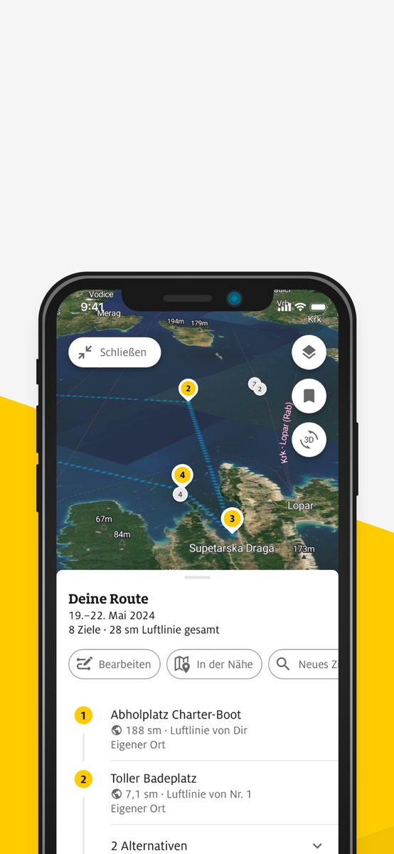 Alles für den Törn immer an Bord: Die neue ADAC Skipper App / ADAC erweitert sein digitales Angebot für Bootsurlauber