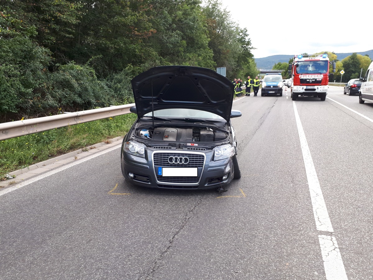 POL-PDNW: Verkehrsunfall mit verletztem Autofahrer