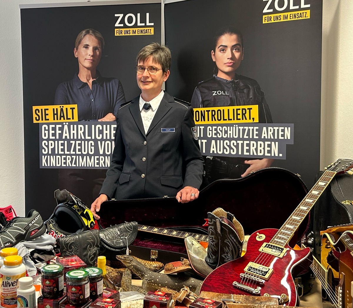 HZA-UL: Bertine Geyer übernimmt Leitung des Ulmer Zolls/Bilanz 2023/Organisierte Schwarzarbeit im Visier