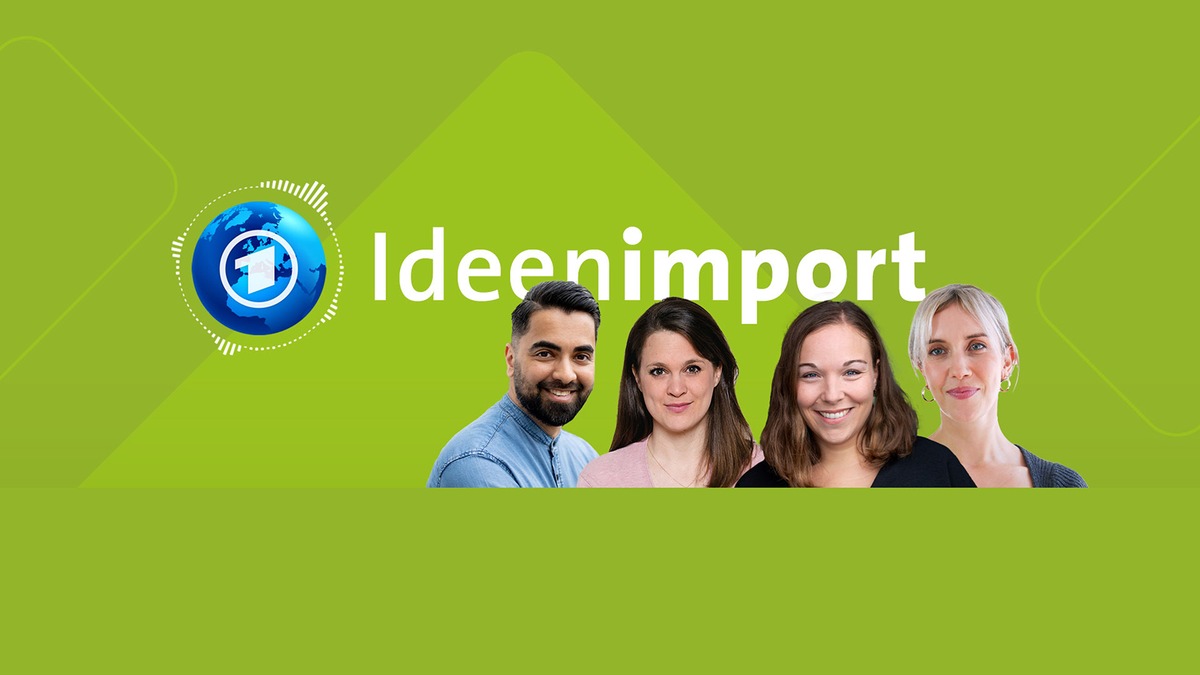 tagesschau startet konstruktiven Podcast &quot;Ideenimport&quot;: Einfälle, Lösungen und Vorbilder aus der ganzen Welt / Podcast: ab Freitag, 22. April, 14-tägig auf tagesschau.de und in der ARD Audiothek