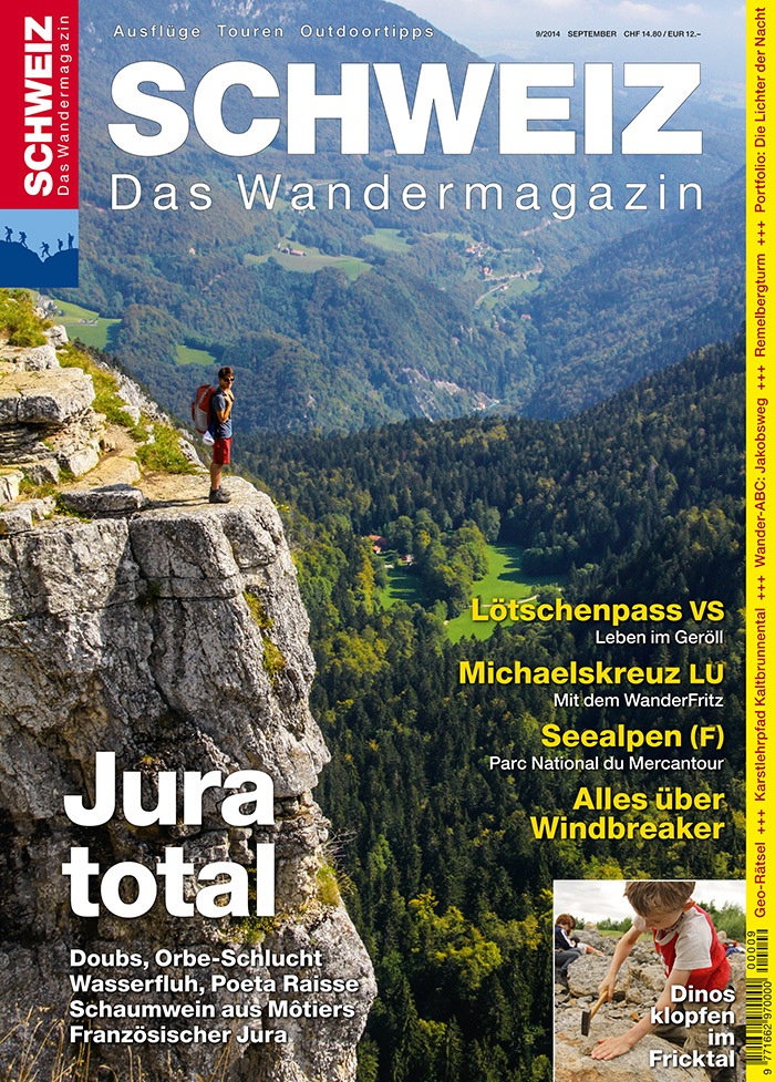 Wandermagazin SCHWEIZ: Jura total (BILD)