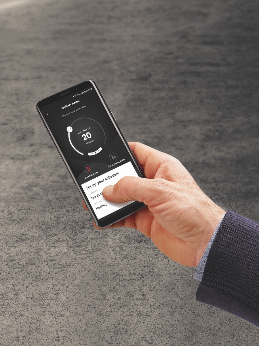 Apps für Standheizungen: Auto per Handy vorwärmen