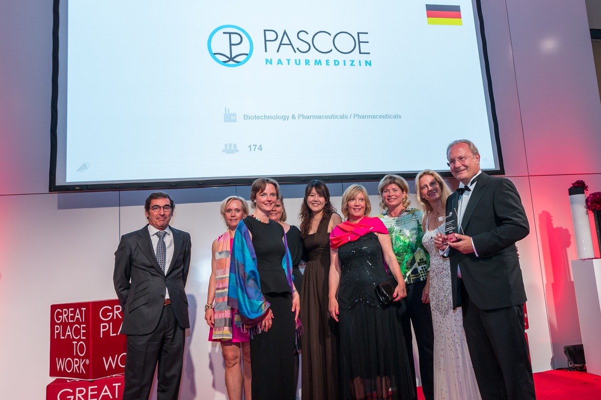 PASCOE einer der besten Arbeitgeber Europas 2015