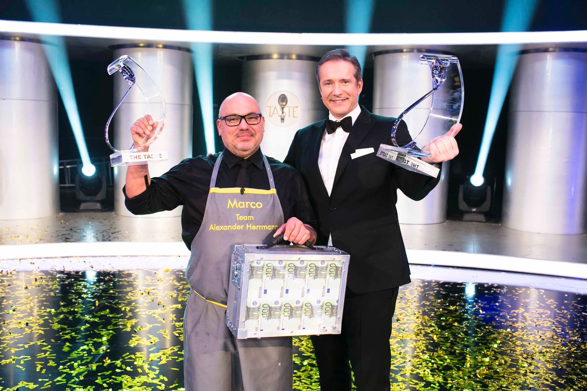 Marco gewinnt das Finale von &quot;The Taste&quot; und 50.000 Euro / 
10,5 Prozent Marktanteil für SAT.1 am Mittwochabend