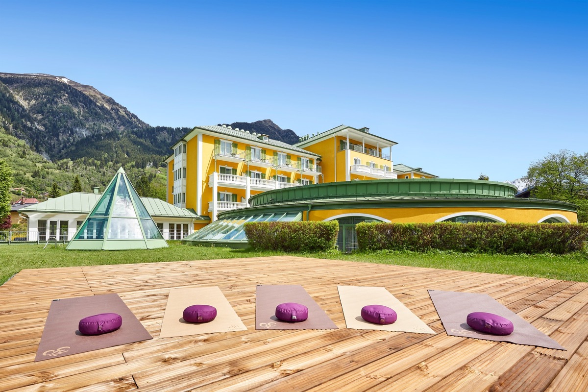 &quot;Atme die Berge&quot; - Yoga in Gastein